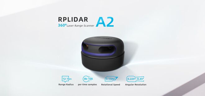 A2M12 RPLIDAR 360°Laser Scanner - 1