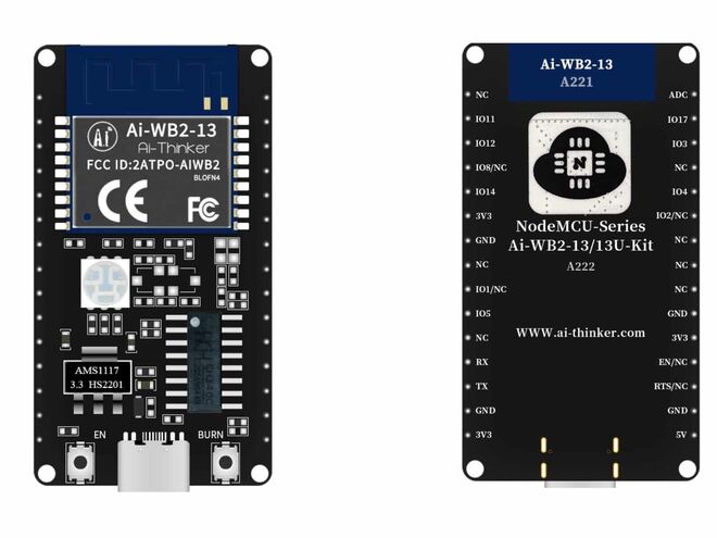 Ai-WB2-13 Wi-Fi Bluetooth Development Board - 1