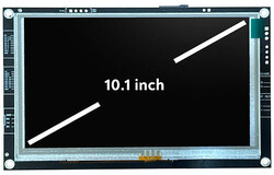 AIR1024X600S101_A 10.1inch Resistive Touch Advanced HMI Display - 3