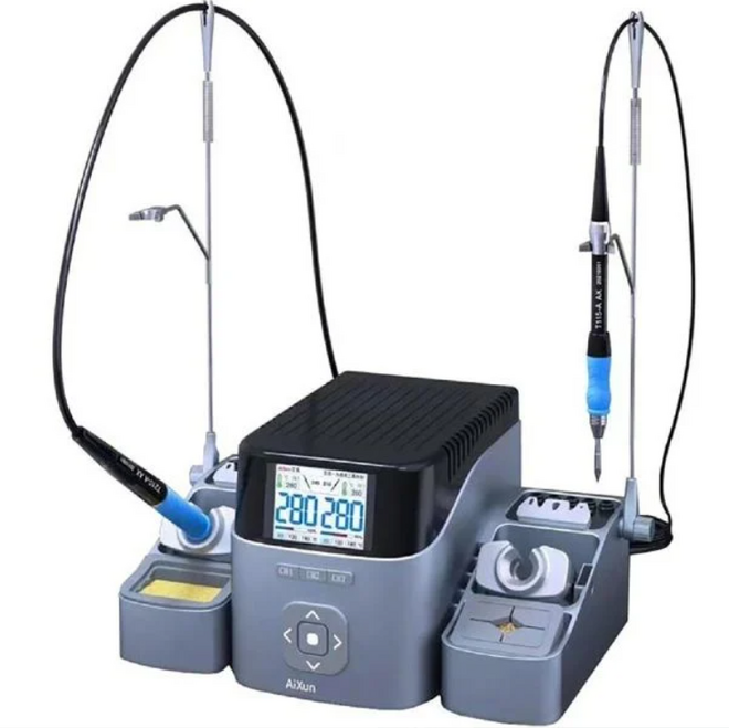 Aixun T420D Dual Channel Soldering Iron Station - 200W - 1