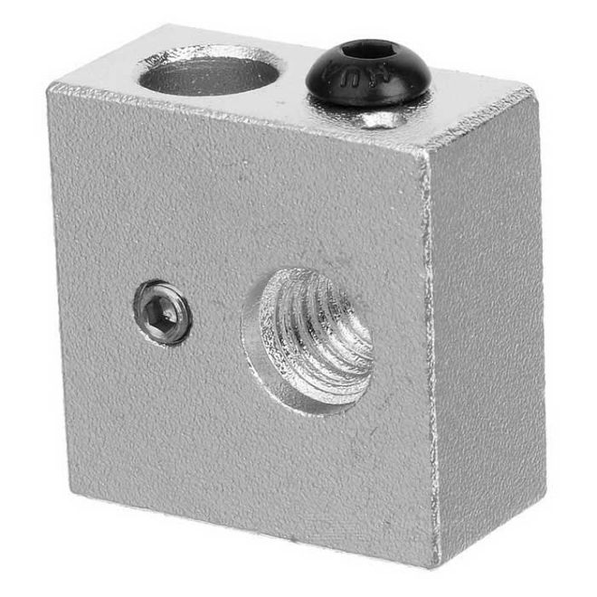 Aluminum Heater Block - MK7 MK8 20x16x12 mm - 1