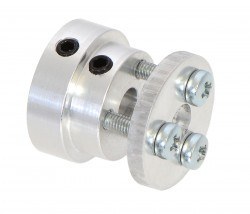 Aluminum Scooter Wheel Adapter for 6mm Shaft - PL2674 - 1