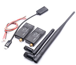 3DR V5 APM 2.8 ve Pixhawk 2.4.8 için 1000MW OTG Kablolu Telemetri Modülü - 3