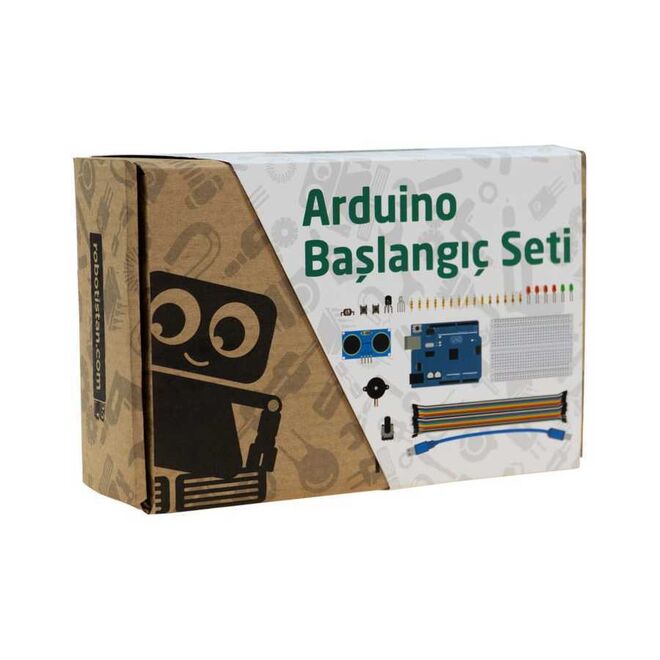 Arduino Uno Başlangıç Seti (Klon) (EKitap ve Videolu)