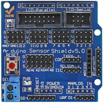 Arduino IO Genişletme Shieldi - Sensör Shield V5.0 - 3