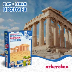 Arkerobox Collection - Ancient Greek Parthenon Educational Excavation Set - 2