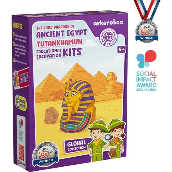 Arkerobox Koleksiyon - Antik Mısır Tutankhamun Eğtici Kazı Seti - 1