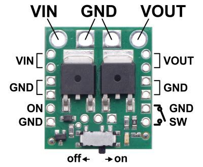 Big MOSFET Slide Switch with Reverse Voltage Protection (High Power) - 5
