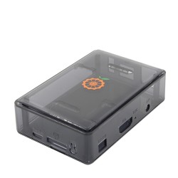 Black Transparent Case for Orange Pi PC Plus - 1