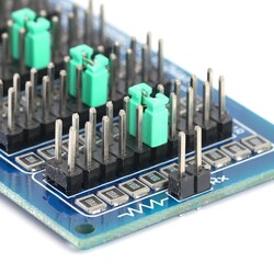 Blue 8 Decade Programmable 0.1R SMD Resistor Board Module - 4