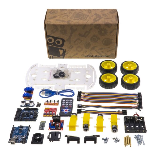 Bluetooth Controlled Robot Car Kits for Arduino - 2
