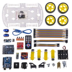 Bluetooth Controlled Robot Car Kits for Arduino - 4