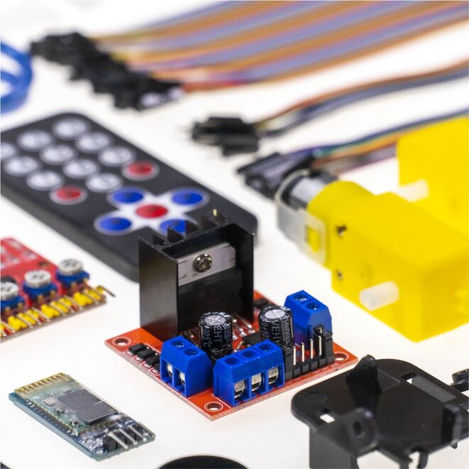 Bluetooth Controlled Robot Car Kits for Arduino - 6