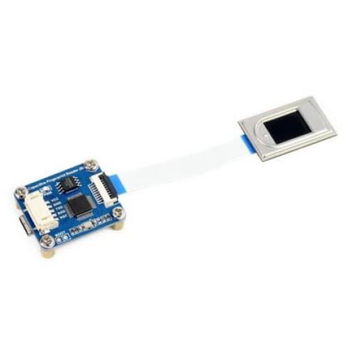 Waveshare High Sensitivity Capacitive Fingerprint Reader (B), UART/USB Dual Port - 1