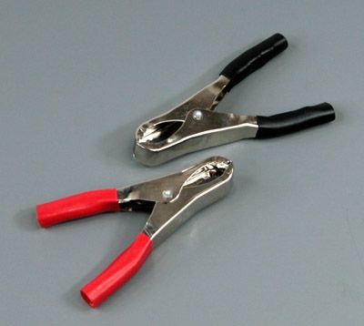 Car Battery Clips 1 Red/ 1 Black CRBTCL - 1