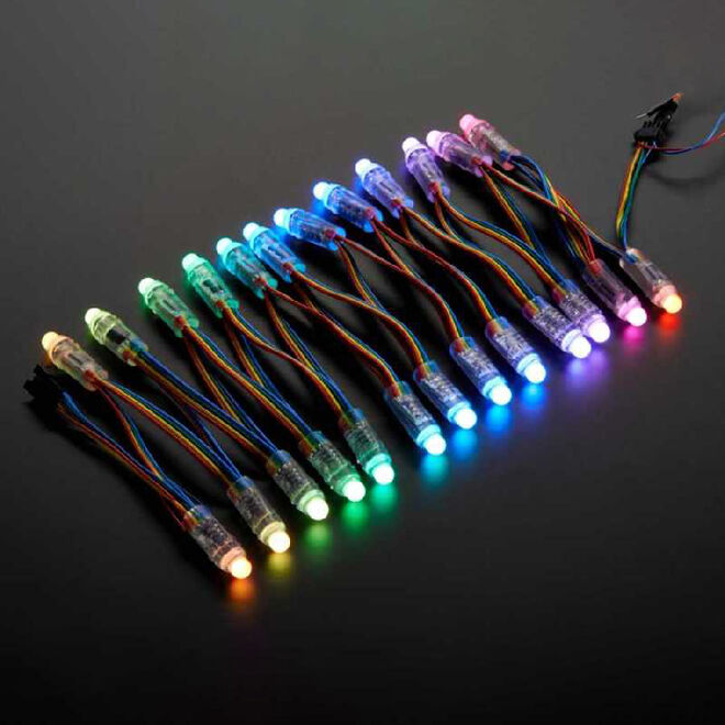 Chainable RGB LED - 50 Pack (With WS2811 Driver) - 1