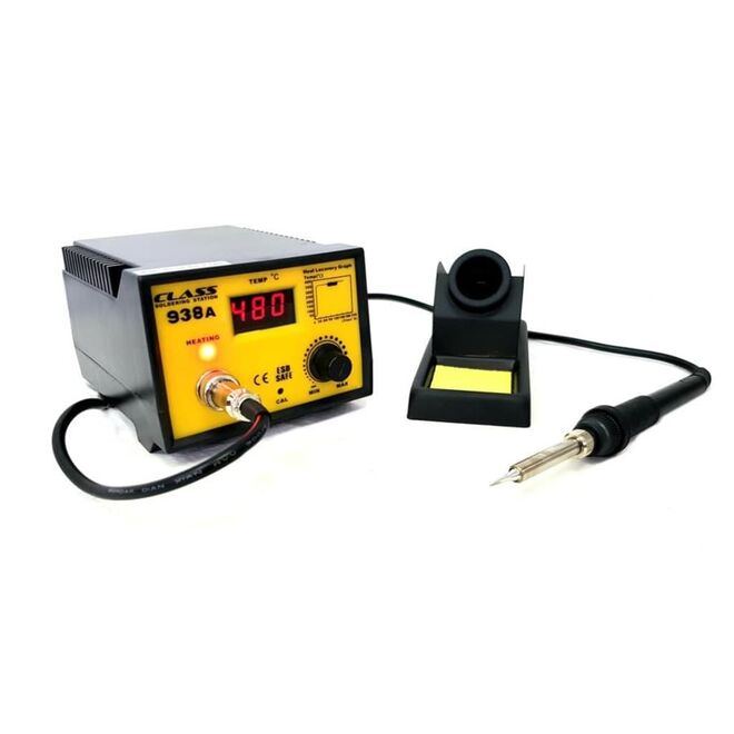 Class 938A Thermostat Digital Soldering Iron Station - 1