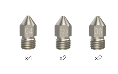 Copper Alloy High-end Nozzles (8 PCS/Set) - 2