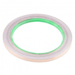 Copper Tape - Conductive Adhesive - 5 mm x 15 m - 1