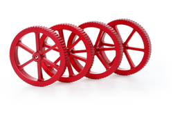 Creality 3D Yazıcı Tabla Ayar Vidası - Kırmızı (Alüminyum) - 3