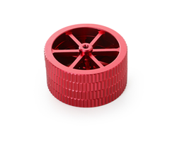 Creality 3D Yazıcı Tabla Ayar Vidası - Kırmızı (Alüminyum) - 4