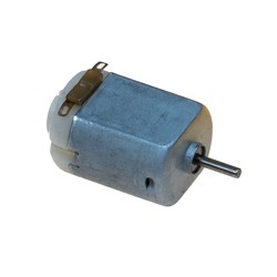 DC motor with fan+LED (NO.2: R260) - 2