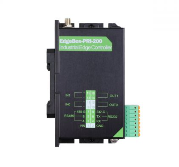 EdgeBox RPi 200 Wi-Fi Destekli Endüstriyel Kontrol Cihazı - 2GB RAM 8GB eMMC - 2