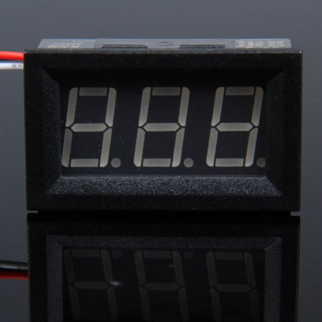 Digital Panel Voltmeter DC 0-100V - 4