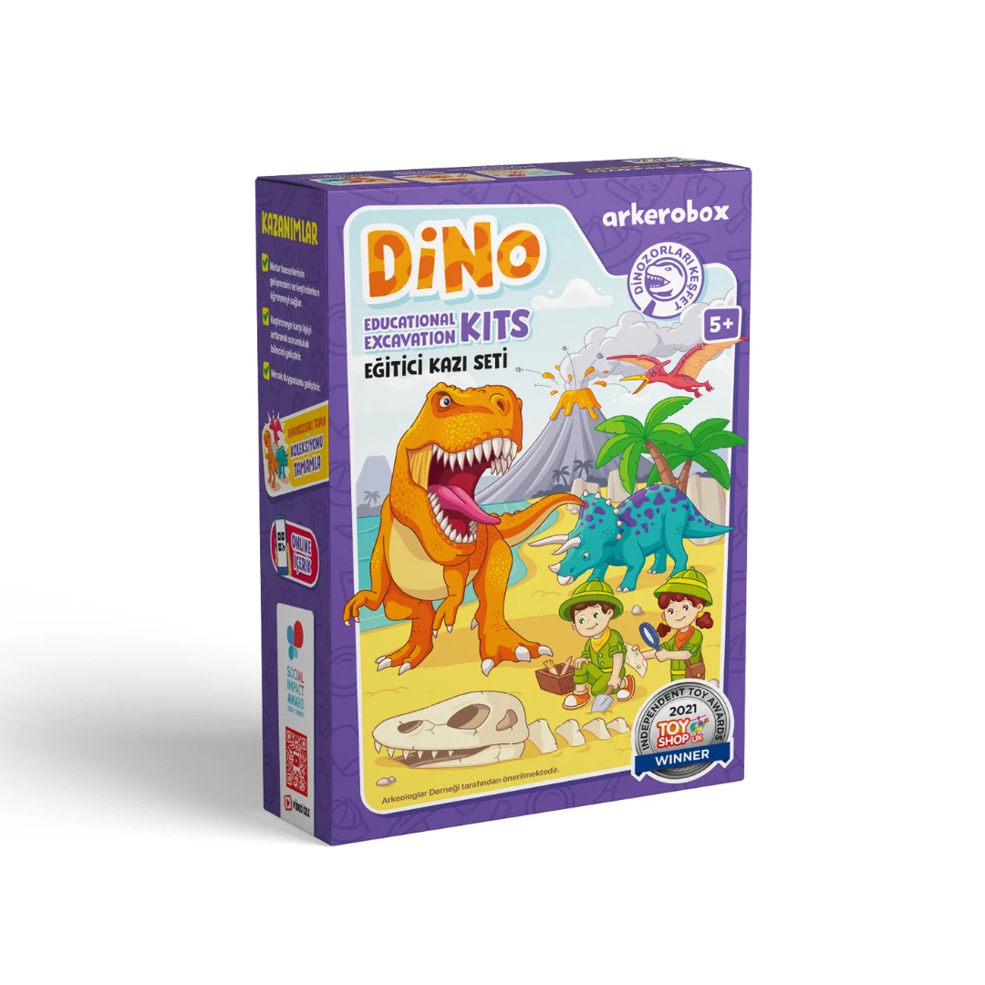 Dino Arkerobox Educational Excavation Set - 1