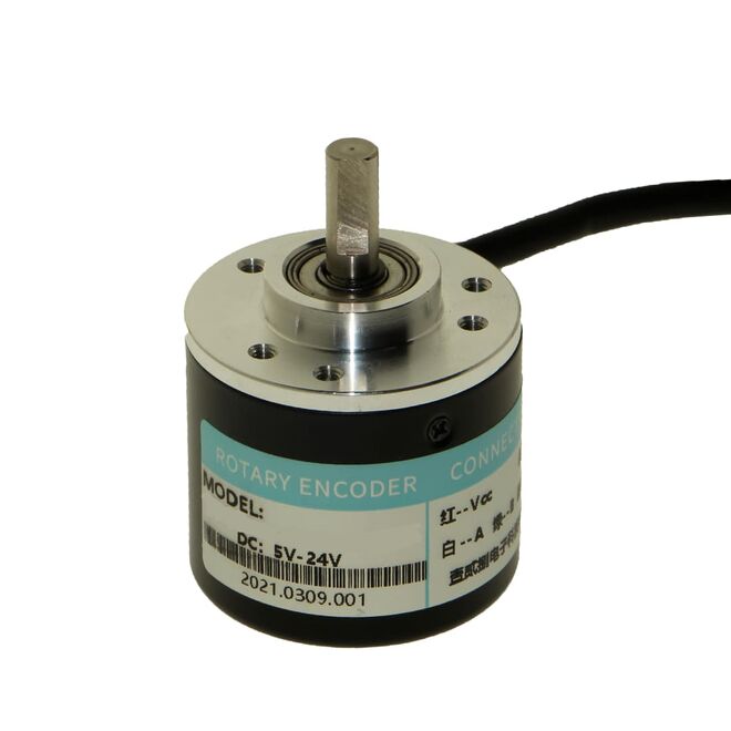 Incremental Optical Rotary Encoder - 5-24V/DC 400 Pulses - 1