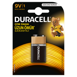 Duracell Basic 9 Volt Pil 