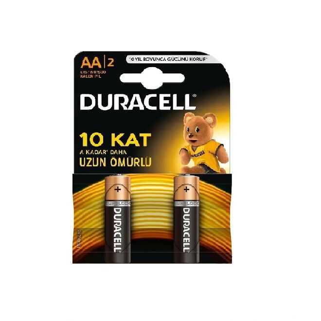 Duracell Basic AA Kalem Pil 2'li - 1