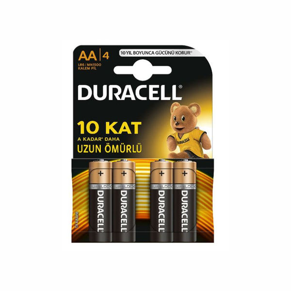 Duracell Basic AA Kalem Pil (4'lü) - 1