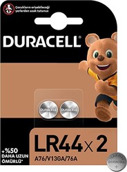Duracell LR44/AG13 Pil 2'li 