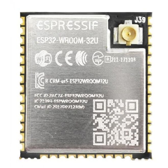Espressif ESP32-WROOM-32U 16M 128Mbit Flash Wi-Fi Bluetooth Modülü - 1