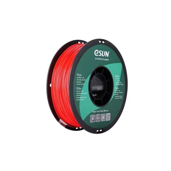 eSUN 1.75 mm Kırmızı Pla+ Filament - 1