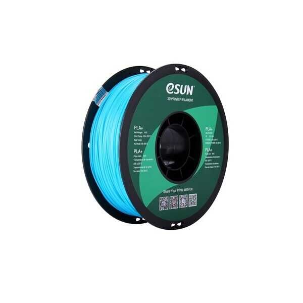 eSUN Light Blue Pla+ Filament 1.75 mm - 1