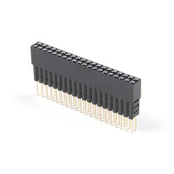 Extended GPIO Female Header - 2x20 Pin (13.5mm/9.80mm) 