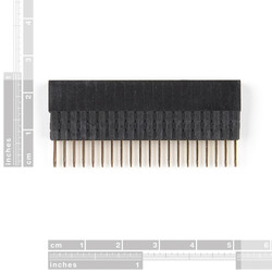 Extended GPIO Female Header - 2x20 Pin (13.5mm/9.80mm) - 2