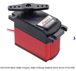 FEETECH FT5335M-FB Ultra Yüksek Torklu - Yüksek Voltajlı Dijital Servo Motor (Pozisyon Geri Beslemeli) - 5