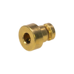 Flanged Stainless Brass MK8 Extruder Gear - 5mm 1.75mm - 3