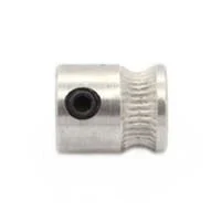 Flanged Stainless Steel MK8 Extruder Gear - 5mm 1.75mm - 2