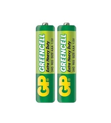 GP GREENCELL Thin Pen Battery AAA/R03 2 Pack 