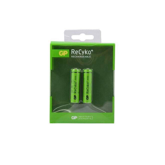 GP ReCyko 2700 mAh Rechargeable AA Battery - 2-Pack - 1