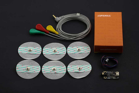 Gravity: Analog Heart Rate Monitor Sensor (ECG) For Arduino - 2