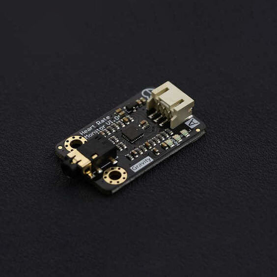 Gravity: Analog Heart Rate Monitor Sensor (ECG) For Arduino - 1