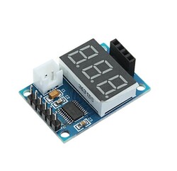 HC-SR04 Ultrasonik Mesafe Sensörü için Dijital Ekran Modülü - 1