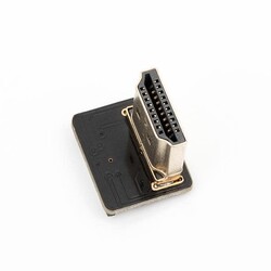 HDMI Plug - Dik - Sol (L tipi - DIY HDMI Kablo ile Birlikte Kullanılabilir) - 1