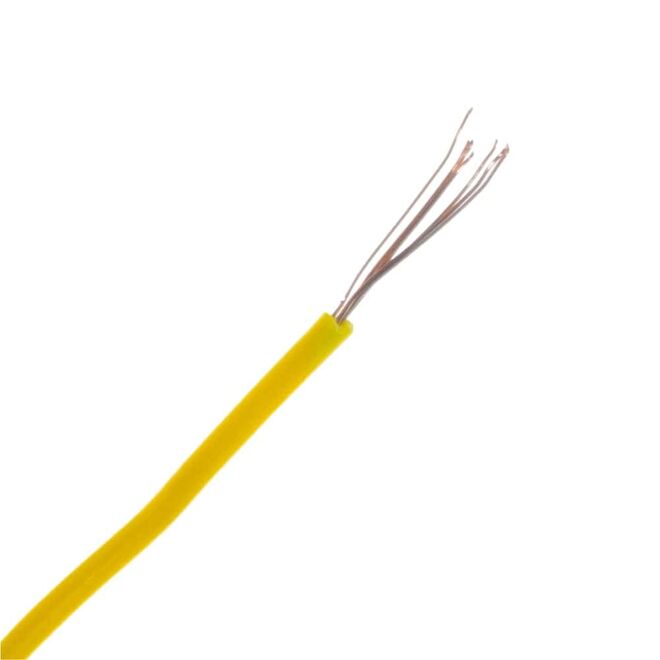 Hook-Up Wire Spool Yellow (26 AWG, 9 meter, Stranded Core) - 2