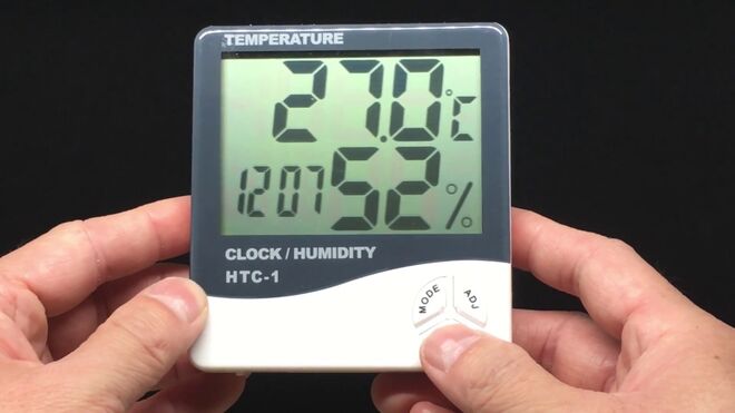 HTC-1 Dijital Termometre Sıcaklık Ve Nem Ölçer